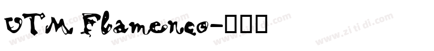 UTM Flamenco字体转换